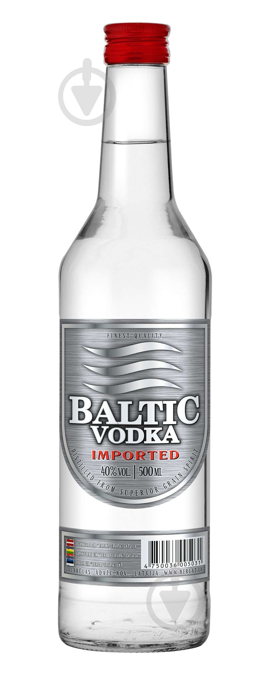 Водка Lionex Baltic 40% 0,5 л - фото 1