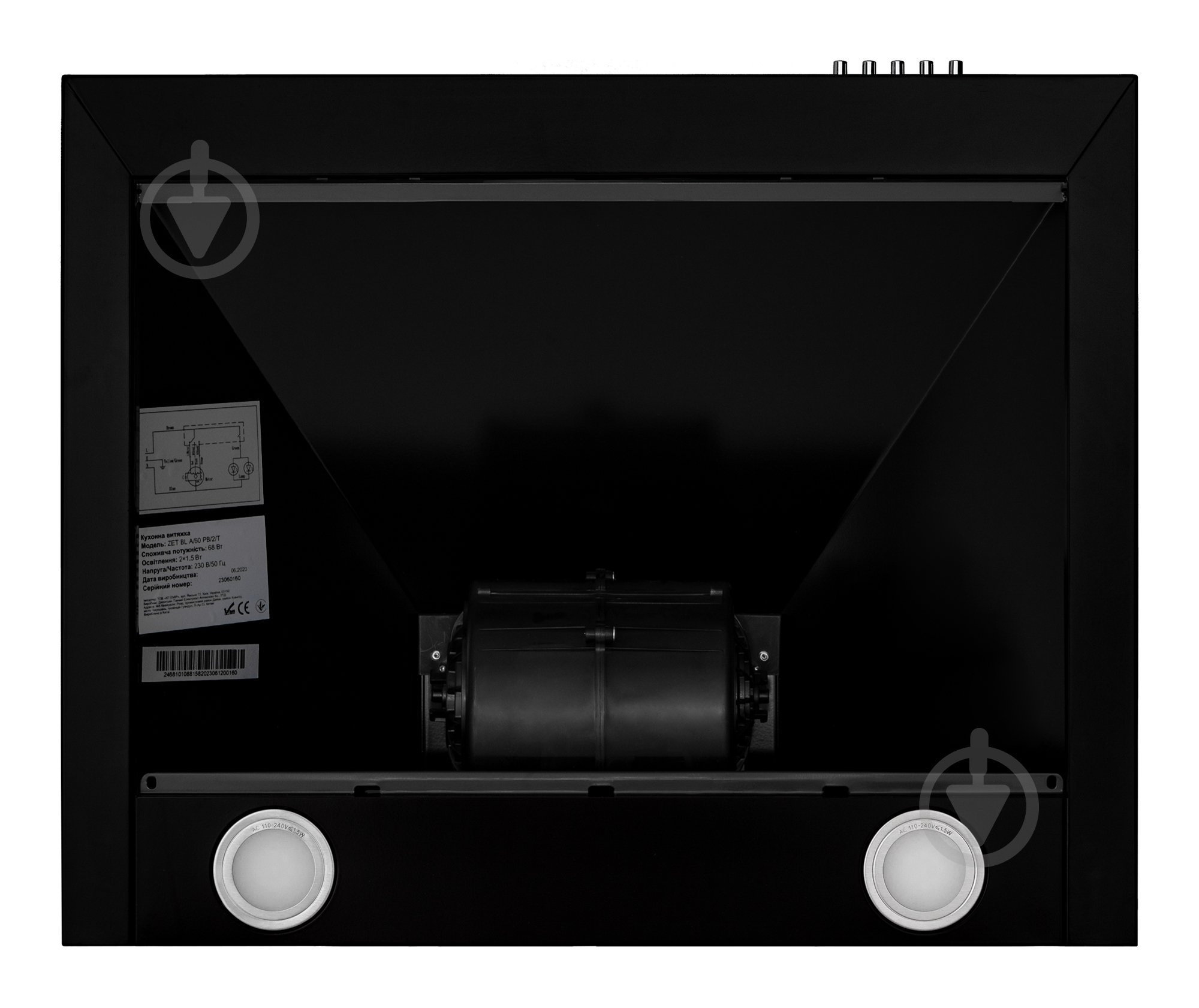 Вытяжка Interline SET BL A/60 PB/2/T - фото 5 Вытяжка Interline SET BL A/60 PB/2/T - фото 5