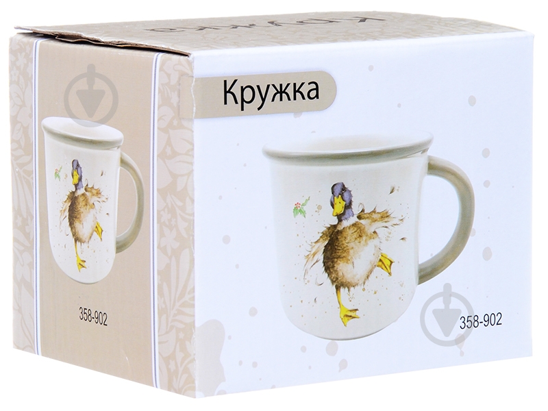 Чашка для чая Lefard Гусь 400 мл 	358-902 - фото 2