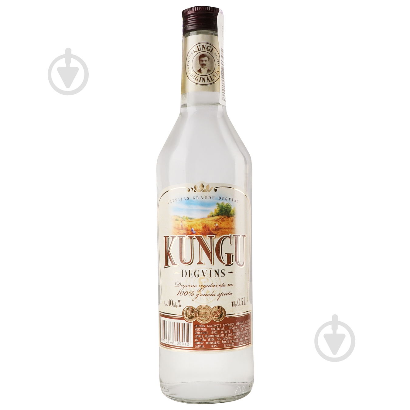 Водка Lionex Kungu 0,5 л - фото 1