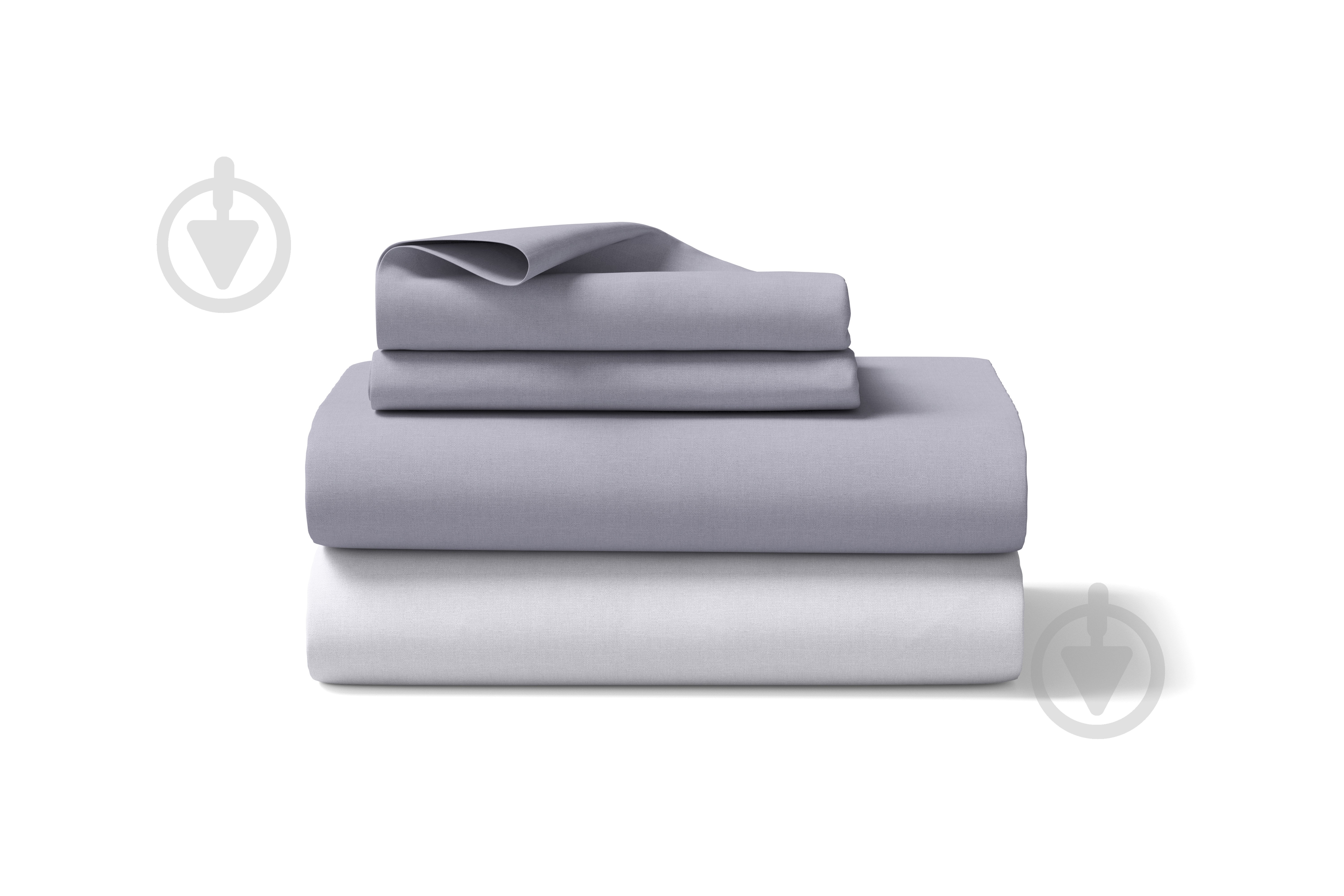 Комплект постільної білизни Mono 2.0 сірий Luna - фото 3
