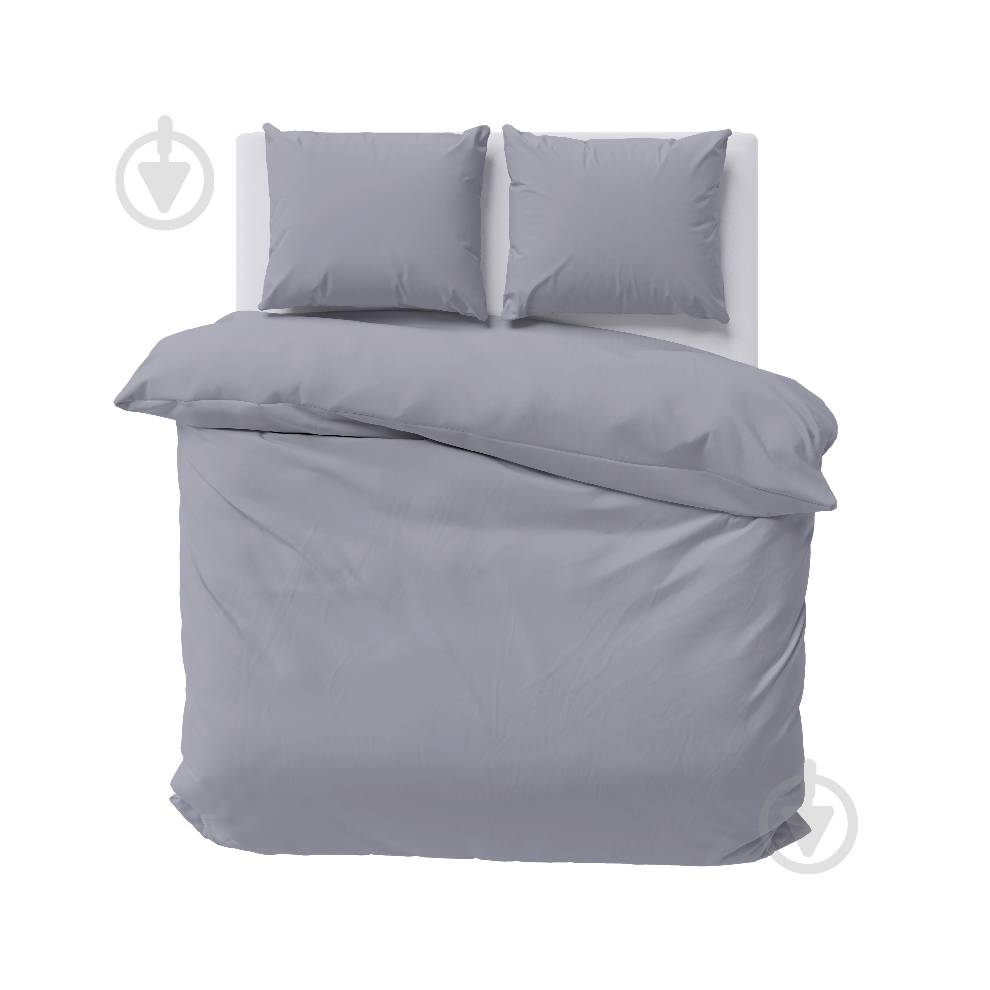 Комплект постільної білизни Mono 2.0 сірий Luna - фото 1