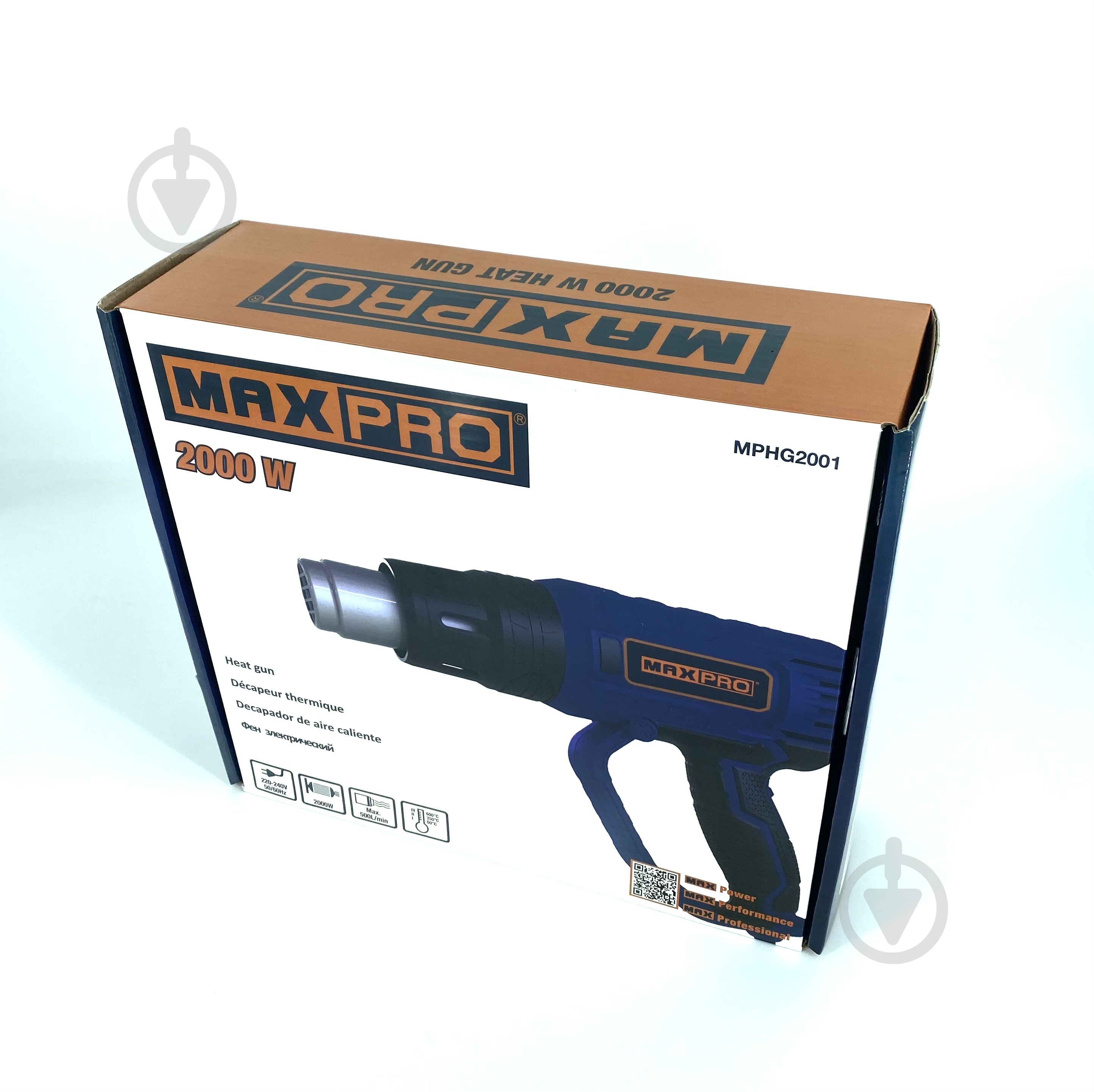 Фен строительный Max pro MPHG2001 - фото 5 Фен строительный Max pro MPHG2001 - фото 5