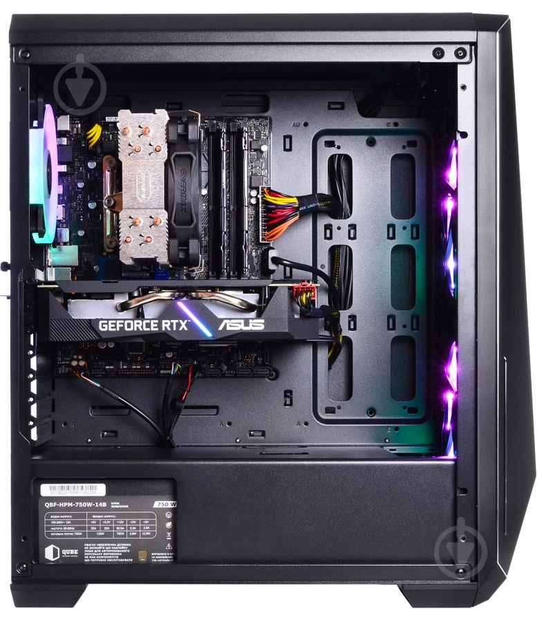 Компьютер персональный Artline Gaming X77 (X77v81Win) black - фото 5