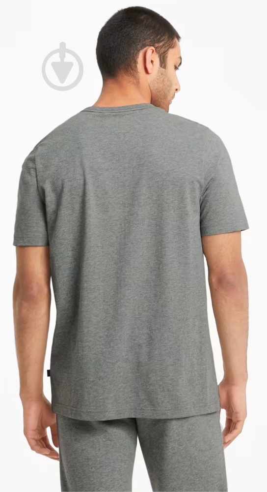 Футболка Puma ESS LOGO TEE 58666603 р.S серый - фото 2