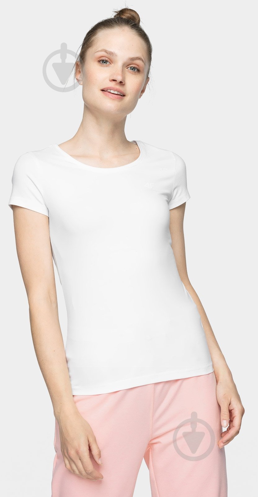 Футболка 4F NOSD4-TSD300-10S р.M белый - фото 1 Футболка 4F NOSD4-TSD300-10S р.M белый - фото 1