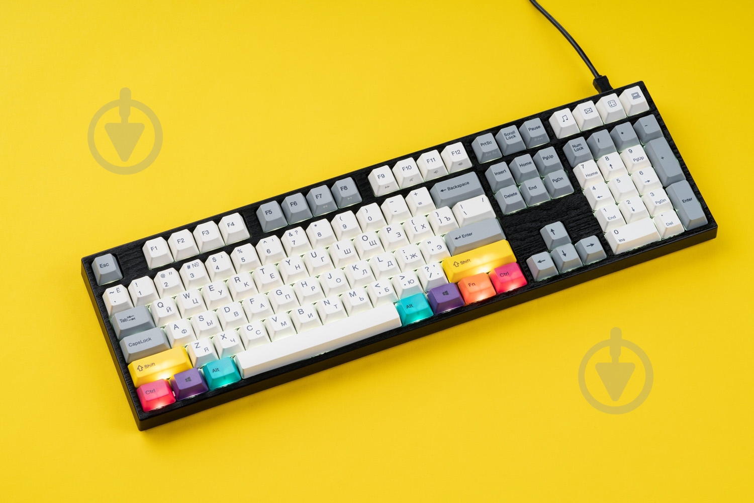 Клавіатура Varmilo MA108M V2 CMYK (A36A024B1A3A06A007) grey - фото 12
