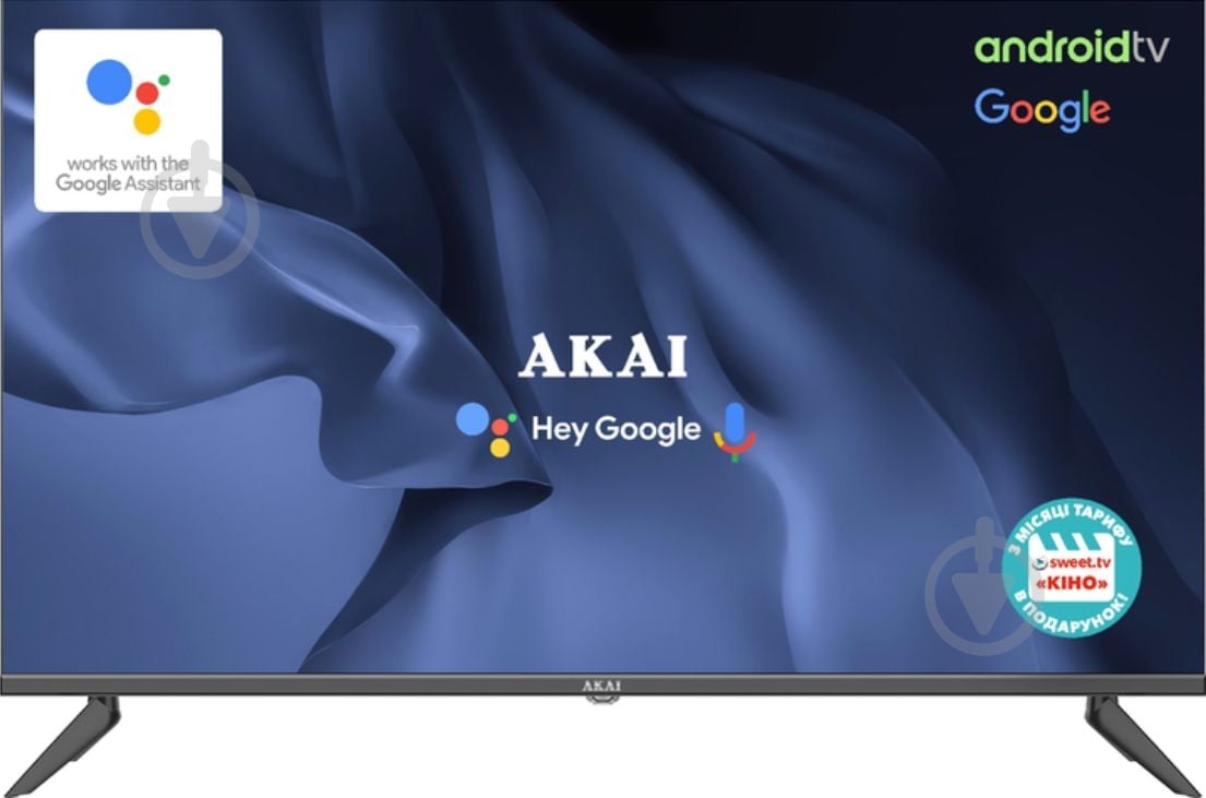 Телевізор Akai AK43D22UG Android TV - фото 1