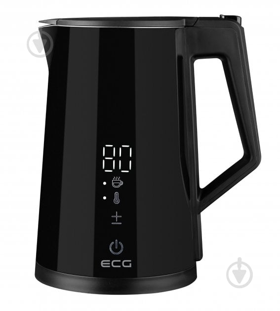 Электрочайник ECG RK 1893 Digitouch Black - фото 1
