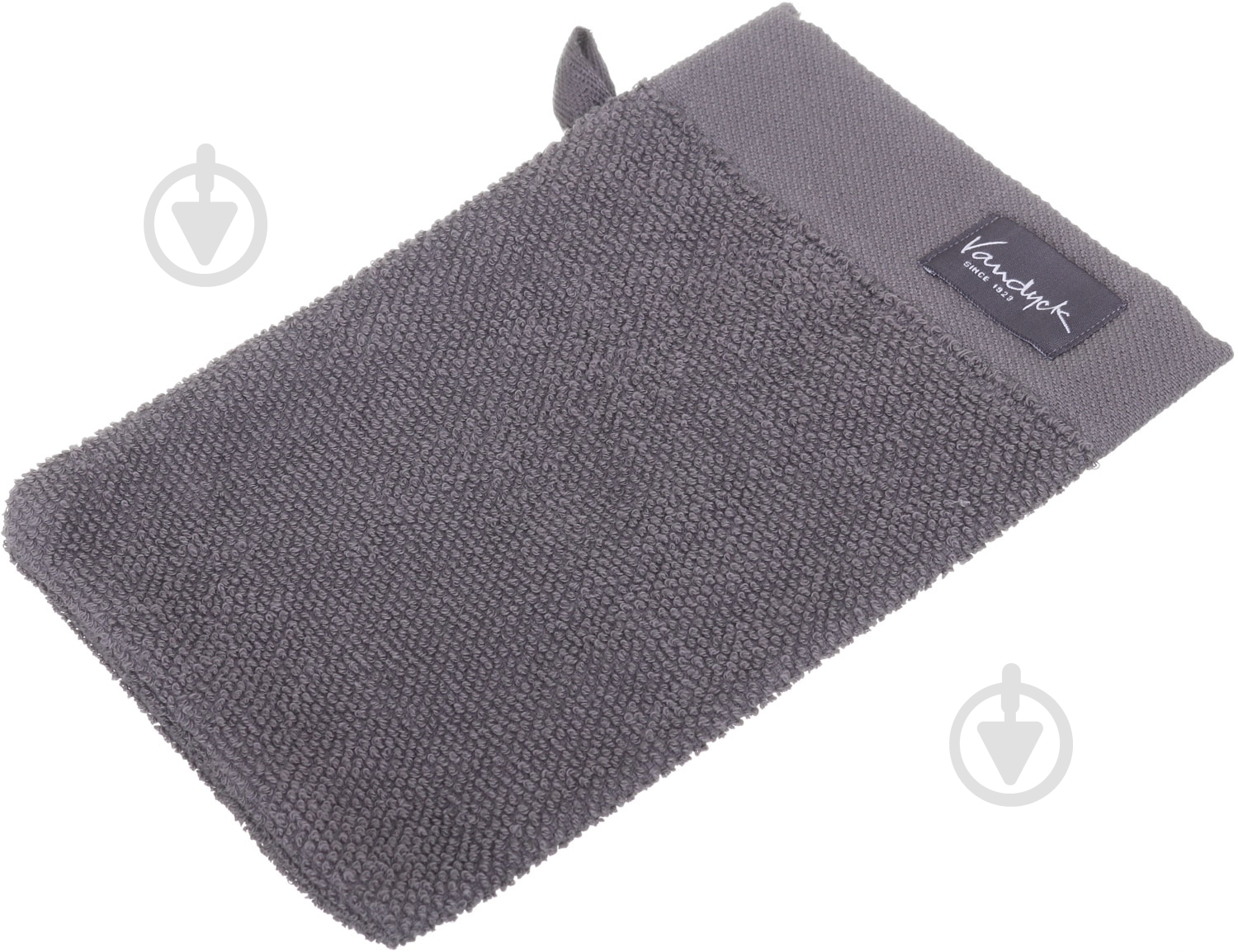 Полотенце Uni 16x21 см серый Vandyck - фото 1