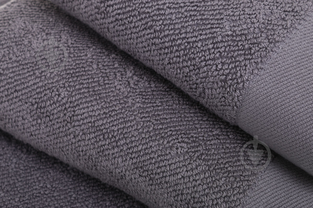 Полотенце Uni 70x140 см серый Vandyck - фото 2