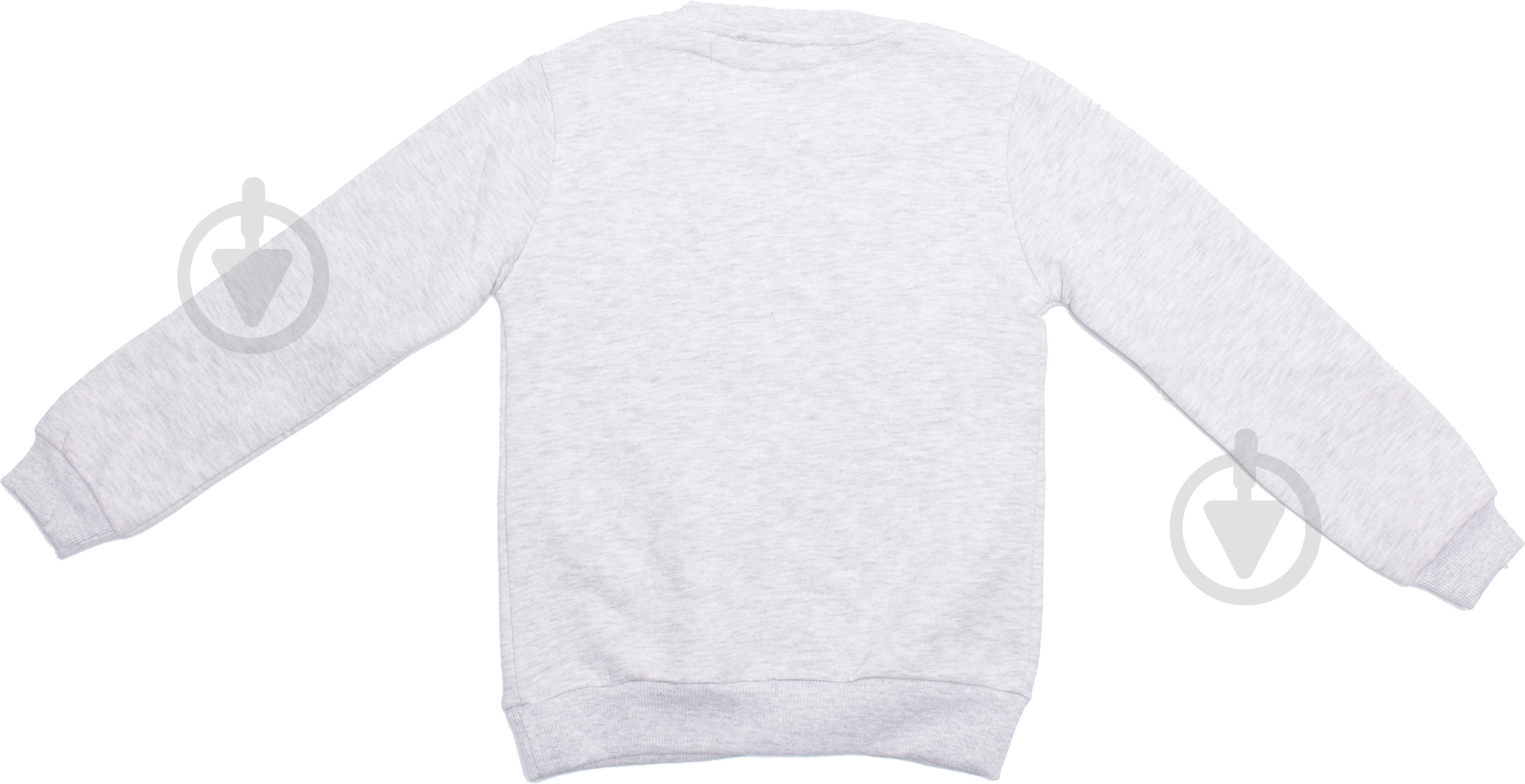 Свитшот для девочки ALG р.110 меланж 721444 - фото 3