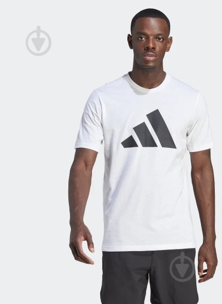 Футболка Adidas TR-ES FR LOGO T IM4373 р.M белый - фото 2
