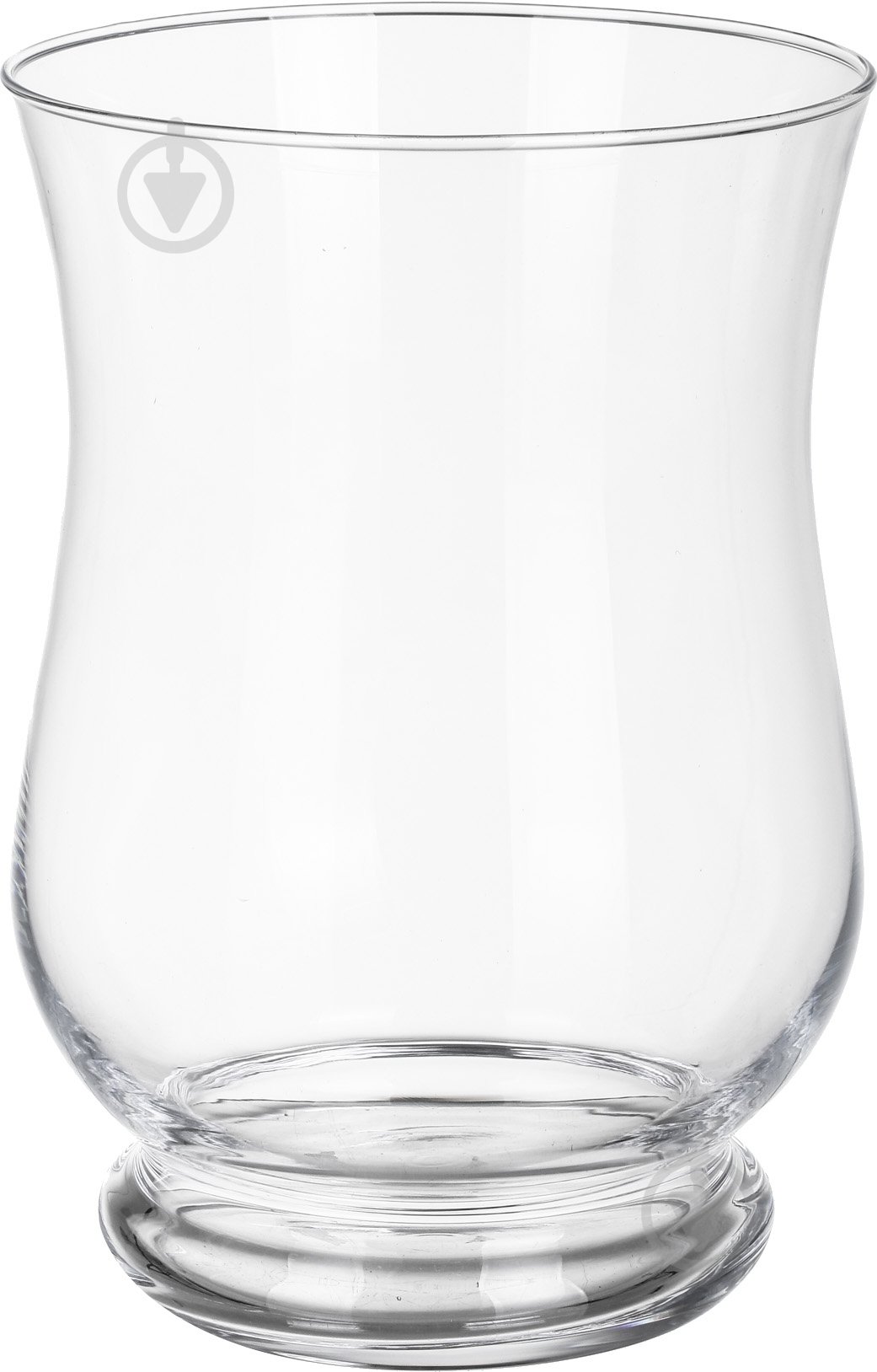 Ваза скляна Wrzesniak Glassworks Тюльпан 19х27 см 27 см прозора - фото 1