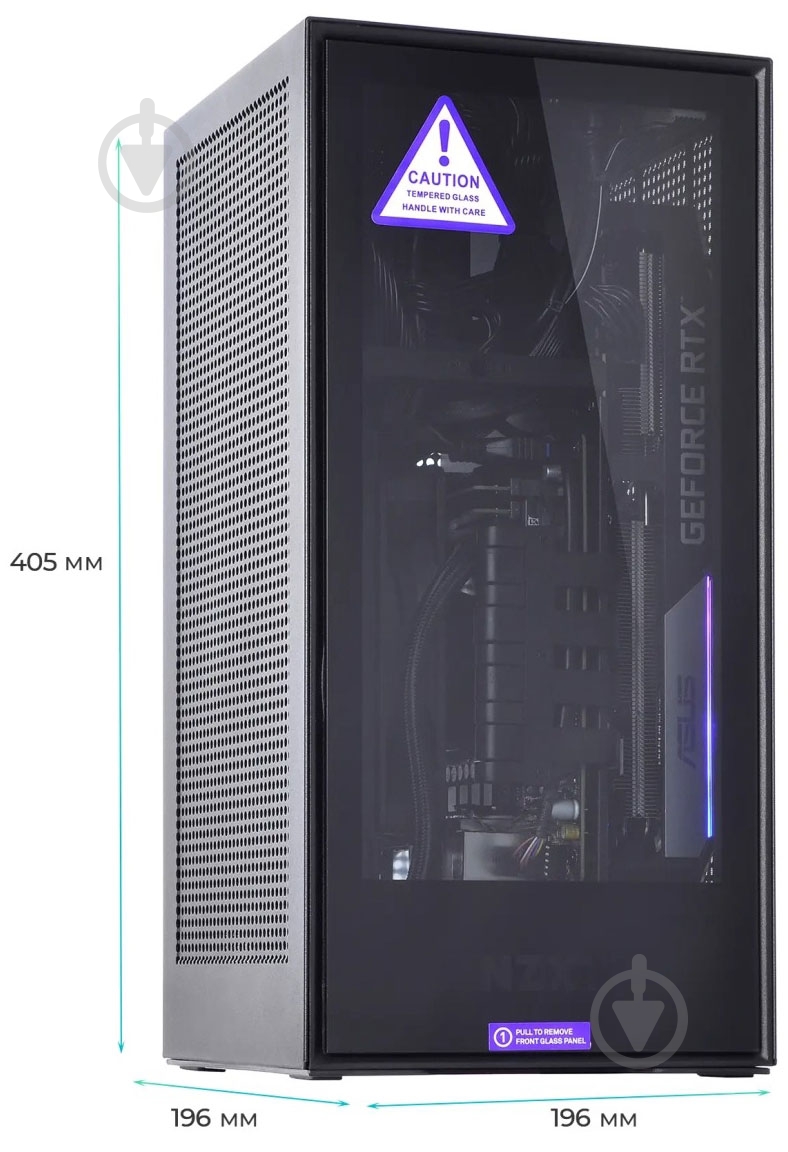 Компьютер Artline Overlord H1 (H1v40) black - фото 12
