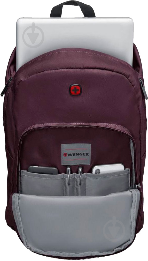 Рюкзак для ноутбука Wenger Crango Fig 16" violet (610195) - фото 5 Рюкзак для ноутбука Wenger Crango Fig 16" violet (610195) - фото 5