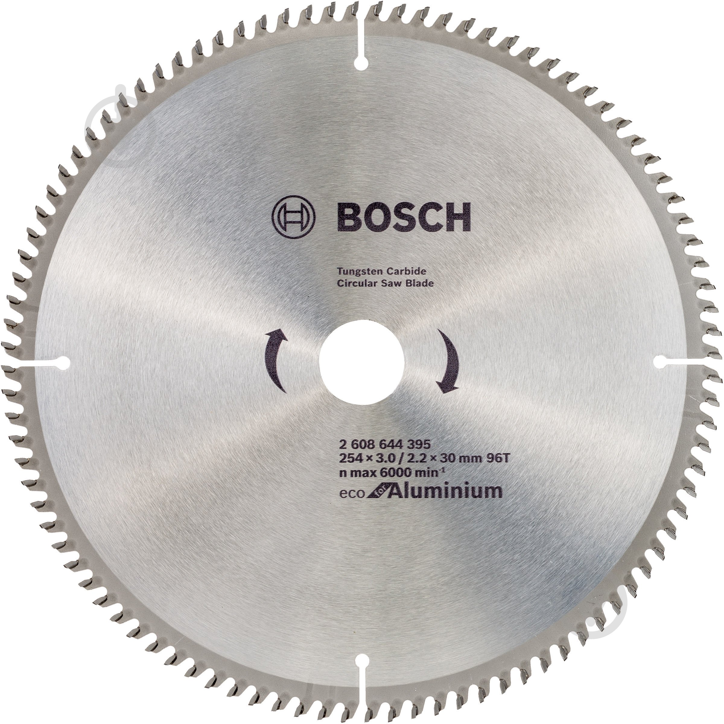 ᐉ Пильный диск Bosch ECO AL 254x30x2,6 Z96 2608644395 • Купить в
