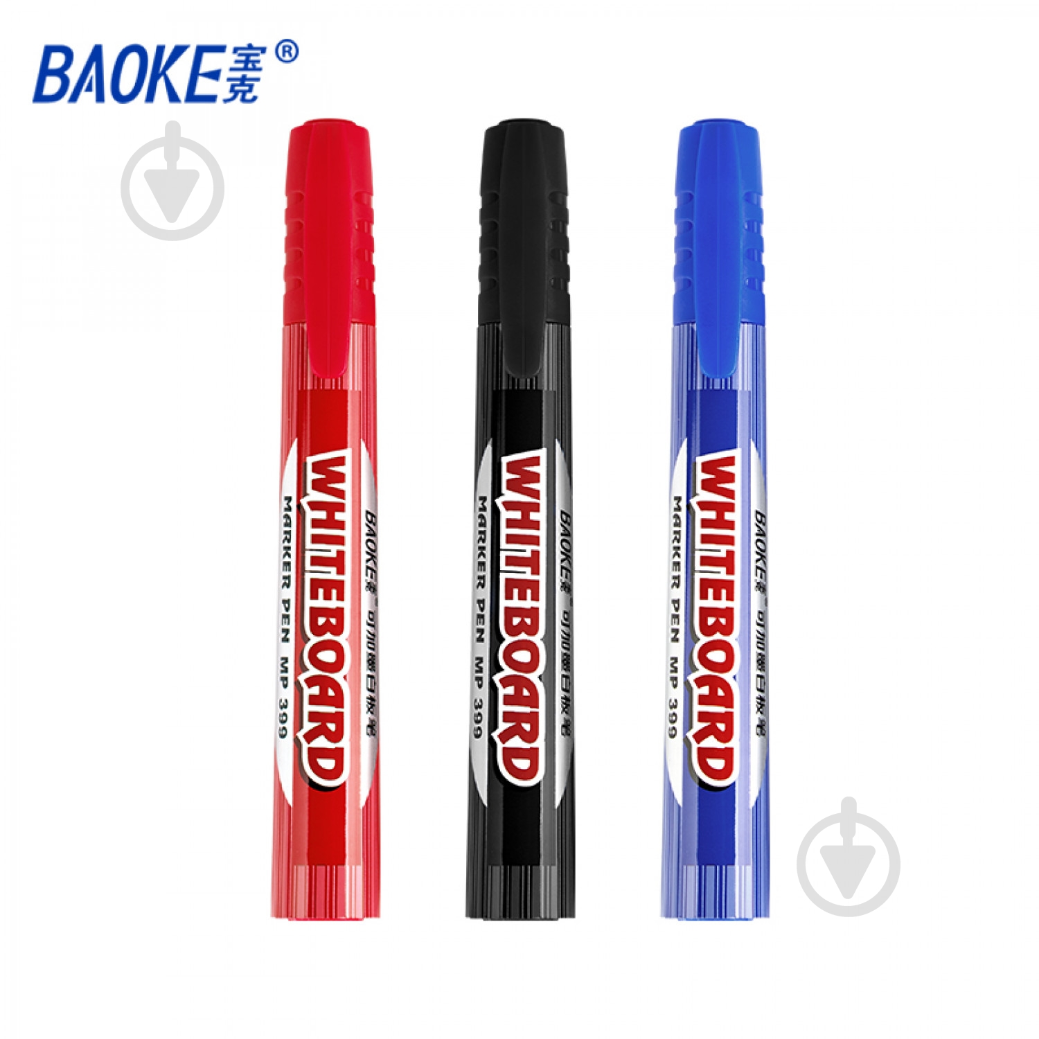 Маркер для белой доски Baoke 2.5 мм 12 шт. красный MARK-BOA-BAO399R-12 - фото 3 Маркер для белой доски Baoke 2.5 мм 12 шт. красный MARK-BOA-BAO399R-12 - фото 3