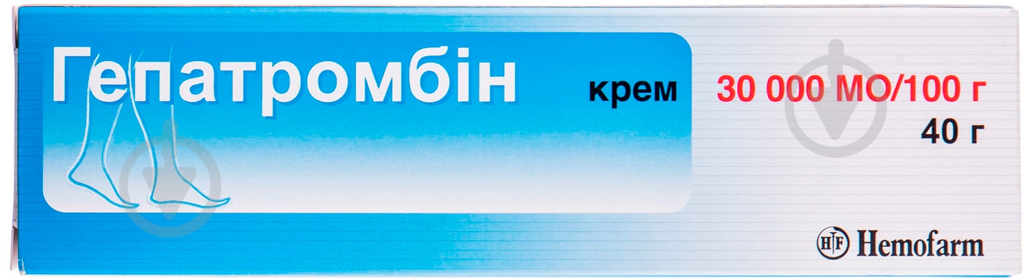 Гепатромбин 30000 МО/100 г по 40 г в тубах крем - фото 1 Гепатромбин 30000 МО/100 г по 40 г в тубах крем - фото 1