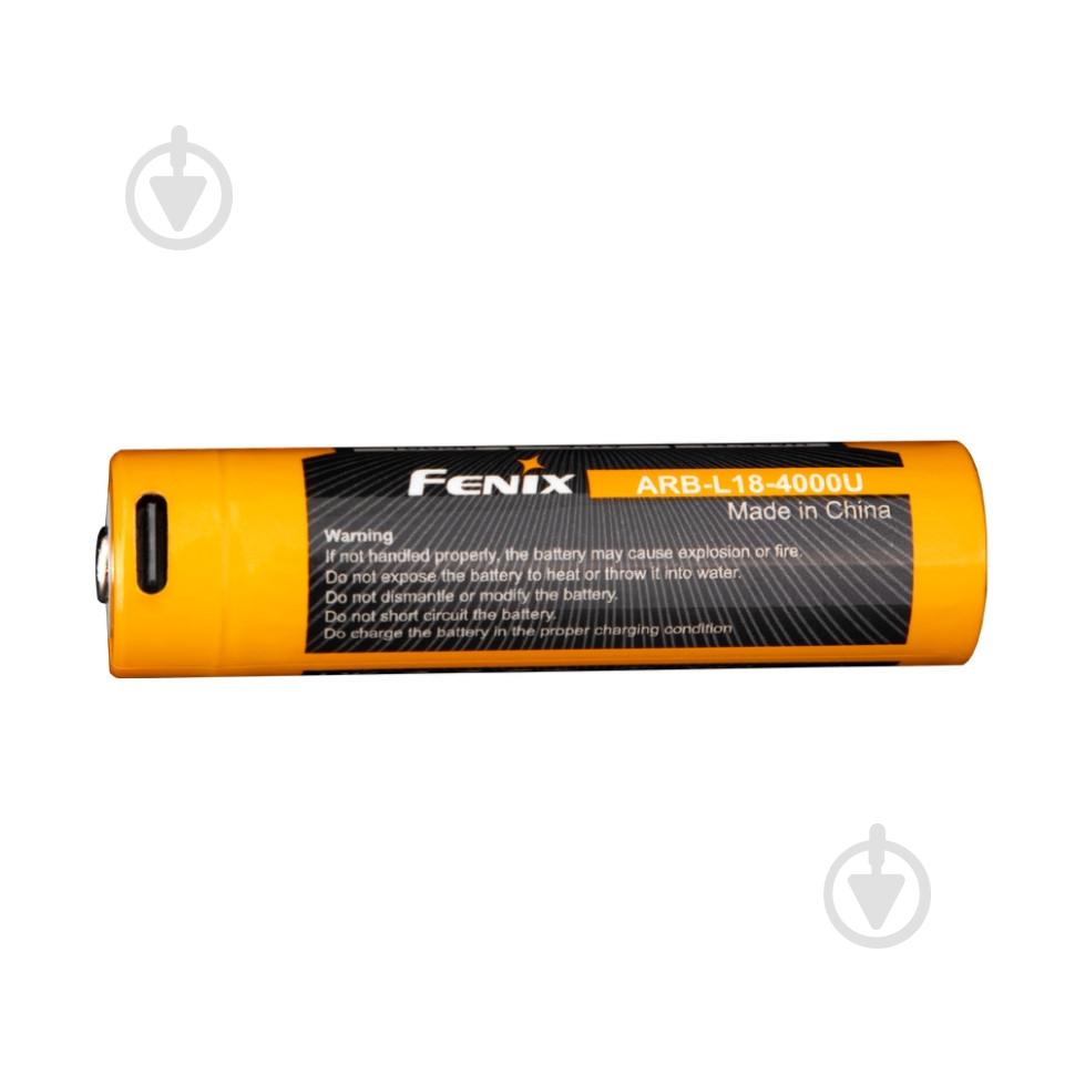 Аккумулятор Fenix ARB-L18-4000U Type-C 18650 1 шт. - фото 1 Аккумулятор Fenix ARB-L18-4000U Type-C 18650 1 шт. - фото 1