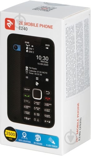 Мобильный телефон 2E E240 2020 Dual Sim black 680576170026 - фото 14 Мобильный телефон 2E E240 2020 Dual Sim black 680576170026 - фото 14