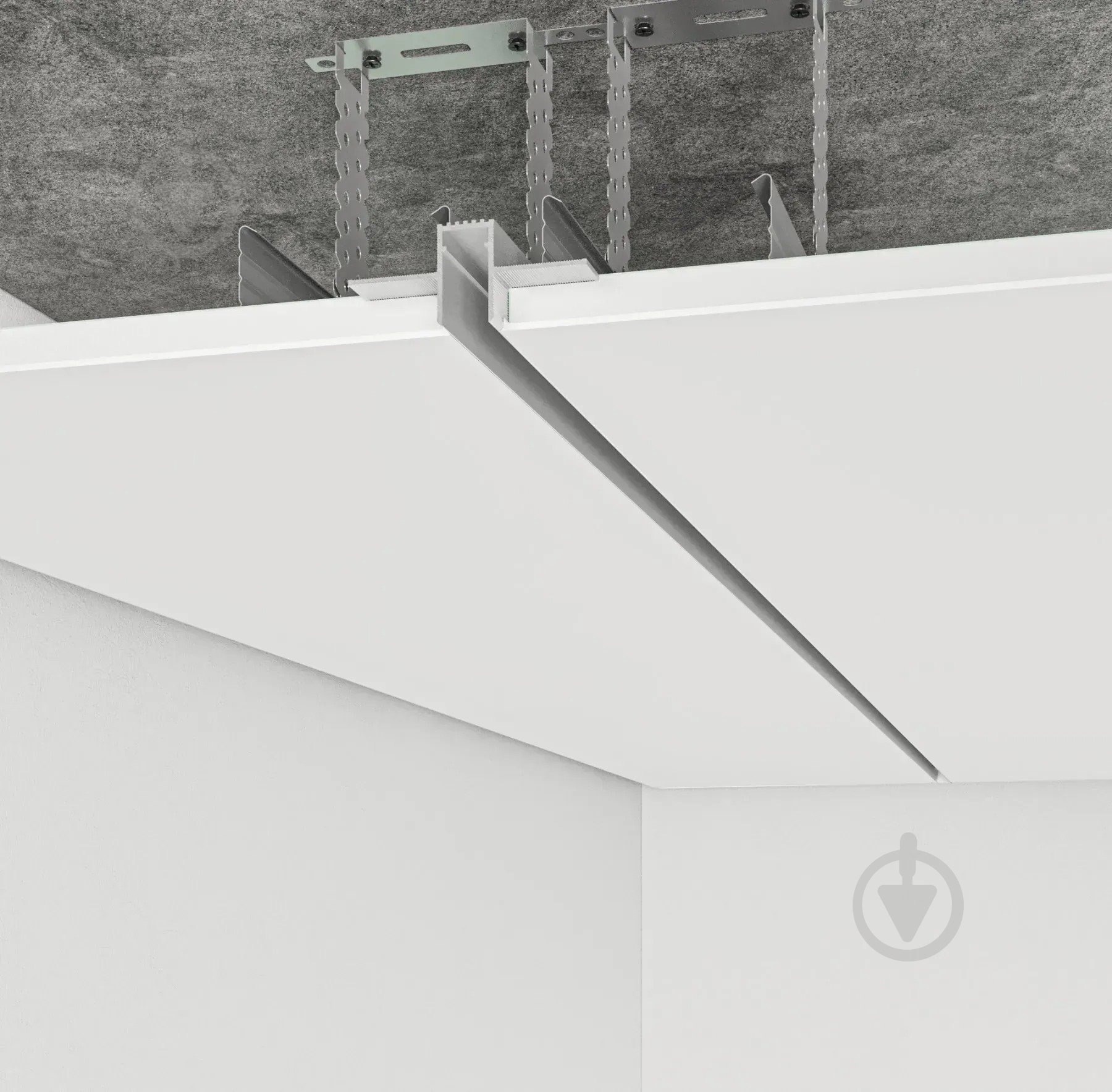 Профиль теневого шв АЛЮПРО ПАС-3876 RAL-9016 мат 3м - фото 5