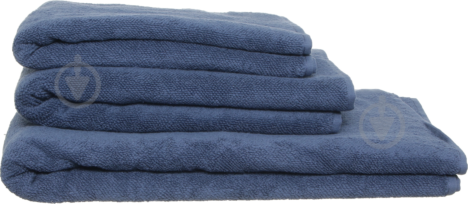 Рушник Uni 60x110 см блакитний Vandyck - фото 1