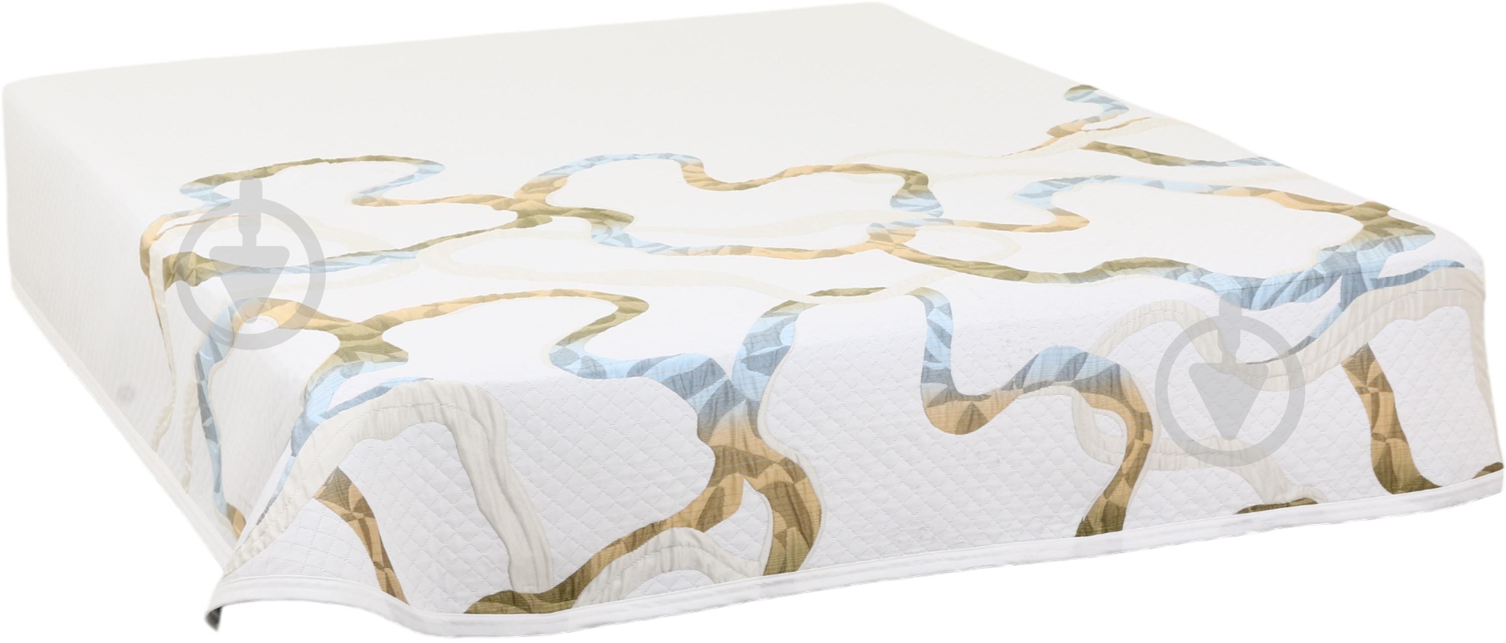 Покрывало William Color 4 235x270 см Textilia зелено-голубой - фото 1