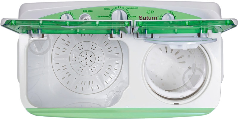 Стиральная машина Saturn ST-WK7618 Green - фото 2