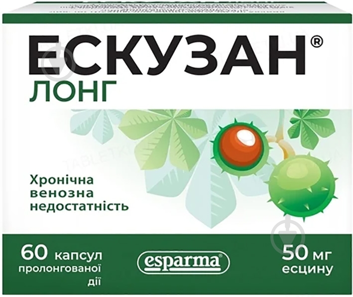 Эскузан лонг №60 (10х6) капсулы - фото 1