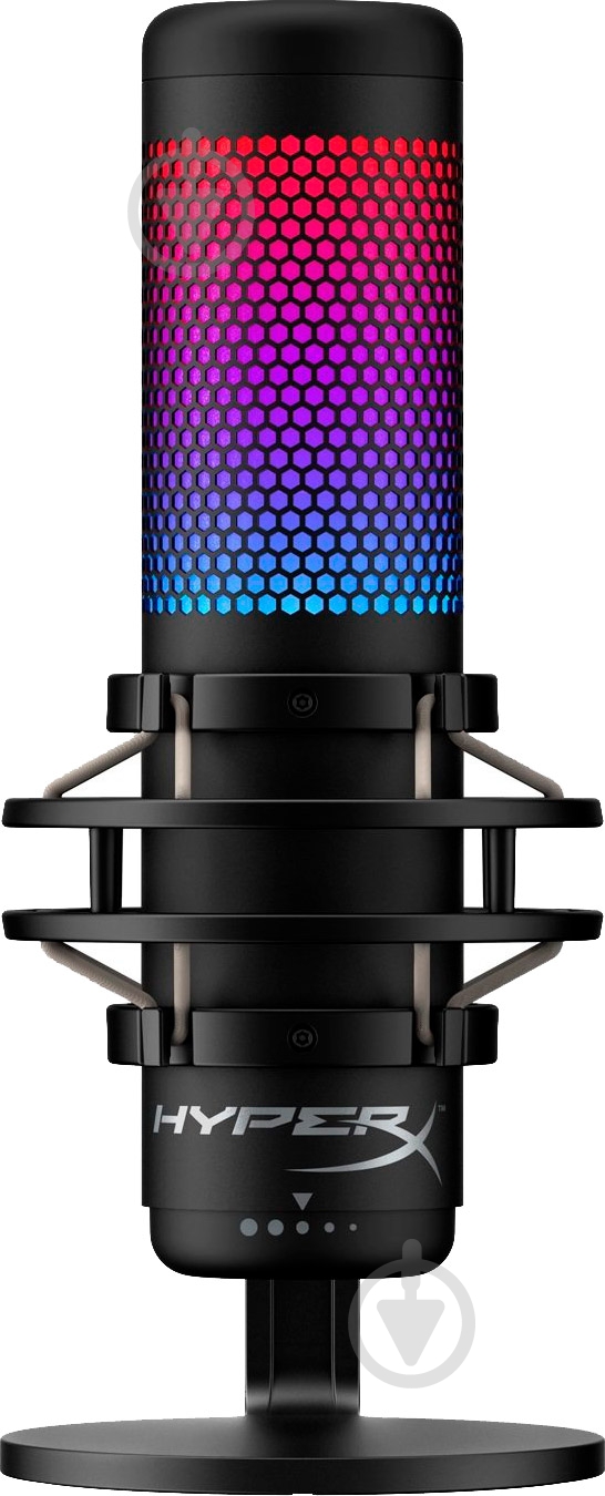 Мікрофон HyperX QuadCast S (HMIQ1S-XX-RG/G) - фото 2 Мікрофон HyperX QuadCast S (HMIQ1S-XX-RG/G) - фото 2