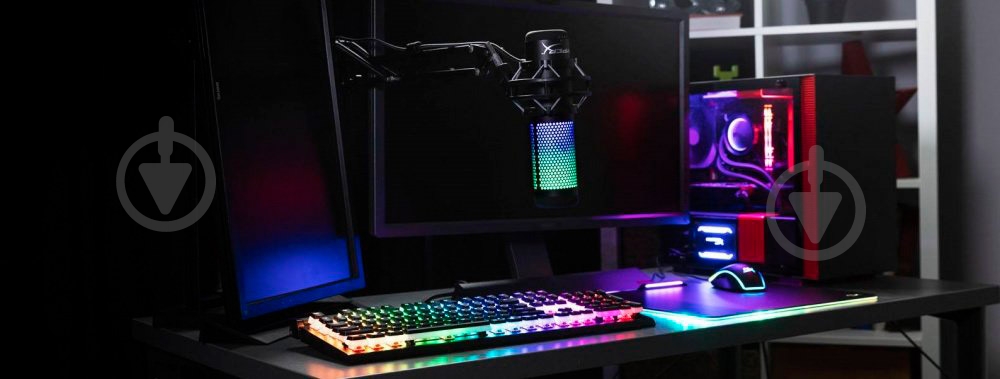 Мікрофон HyperX QuadCast S (HMIQ1S-XX-RG/G) - фото 20 Мікрофон HyperX QuadCast S (HMIQ1S-XX-RG/G) - фото 20