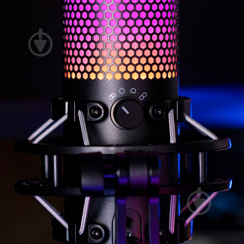 Мікрофон HyperX QuadCast S (HMIQ1S-XX-RG/G) - фото 11 Мікрофон HyperX QuadCast S (HMIQ1S-XX-RG/G) - фото 11
