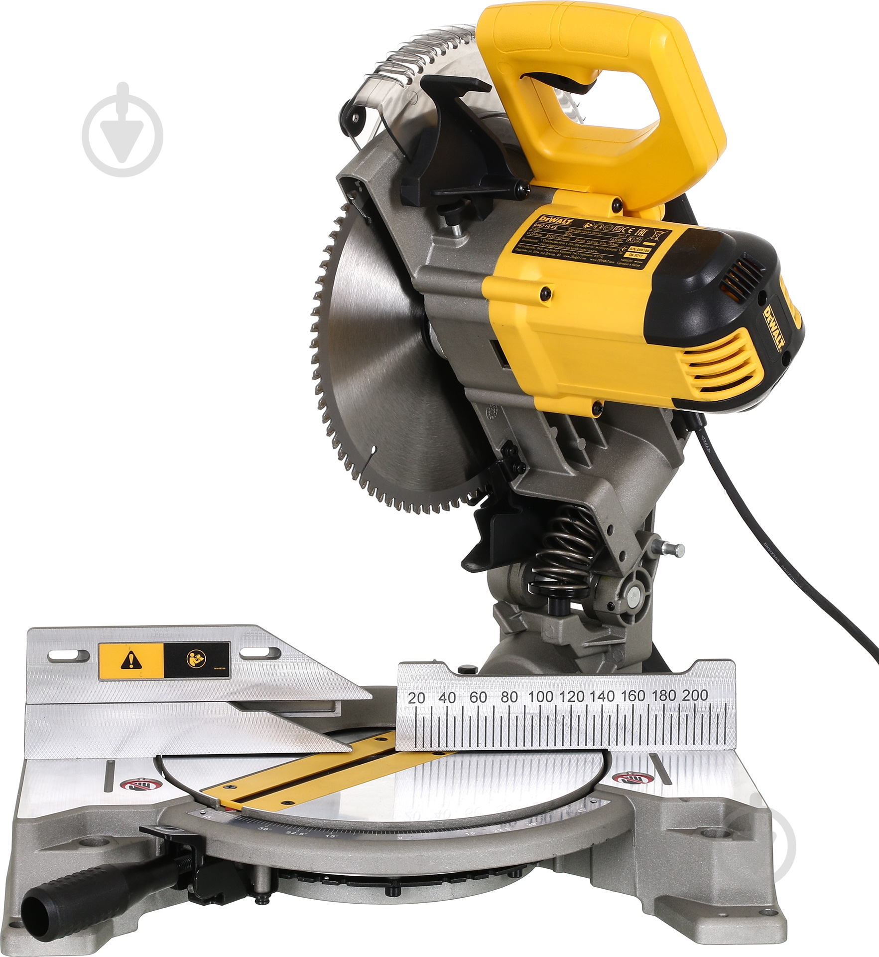 Пила торцовочная DeWalt DW714 - фото 1