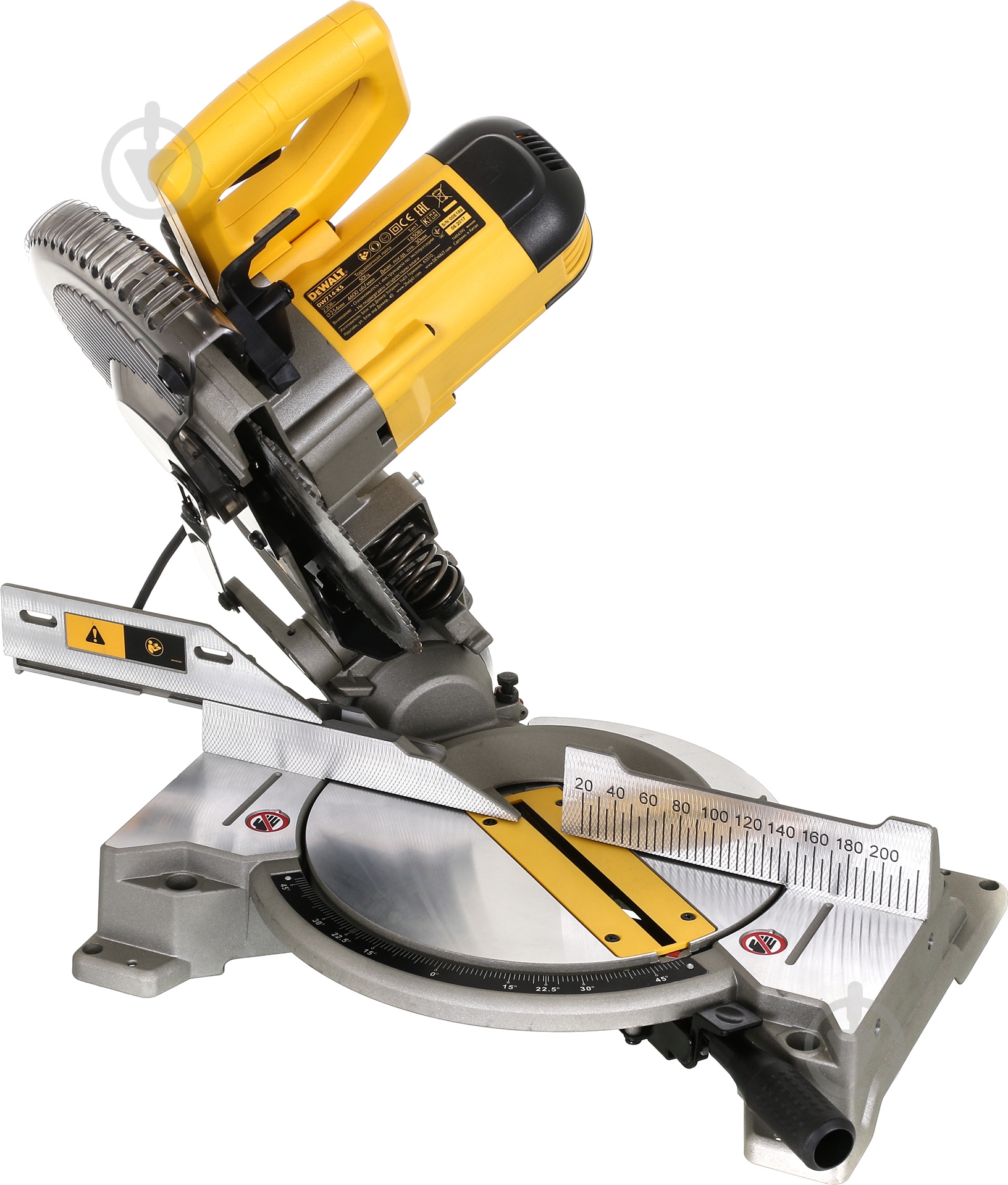 Пила торцовочная DeWalt DW714 - фото 5