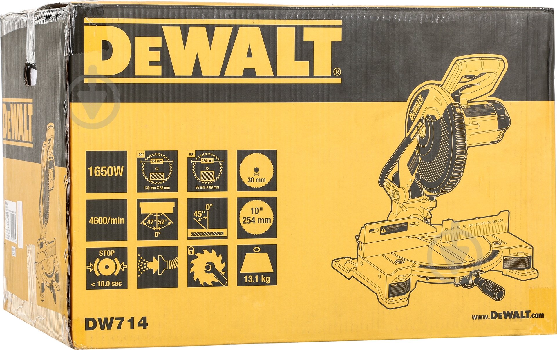 Пила торцовочная DeWalt DW714 - фото 13