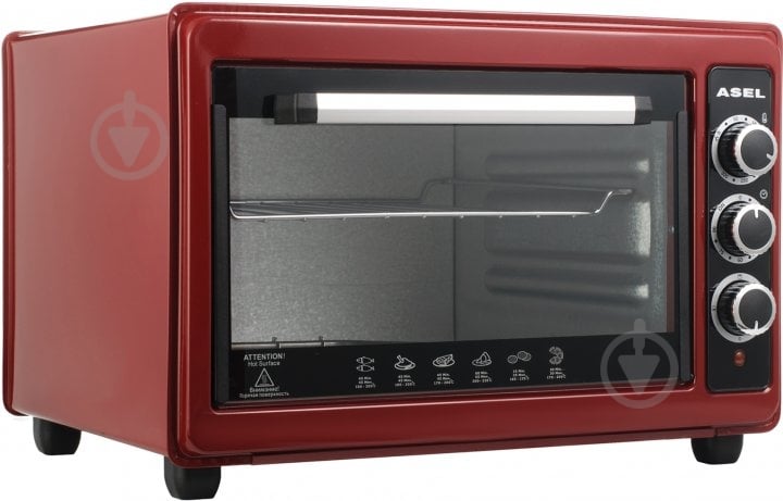 Электрическая печь Asel AF 33-23 Red - фото 1