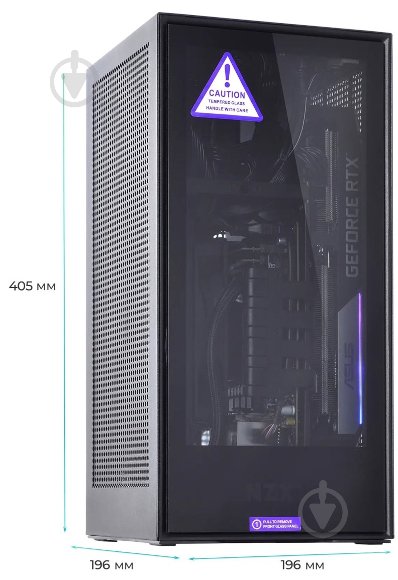 Компьютер Artline Overlord H1 (H1v61) black - фото 12