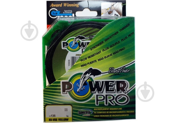 Шнур Power Pro 135м 0,35мм 32,5кг - фото 1