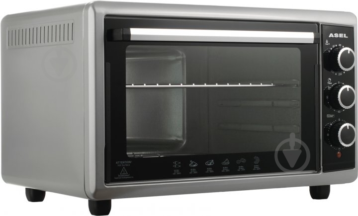 Электрическая печь Asel AF 50-23 Grey - фото 1 Электрическая печь Asel AF 50-23 Grey - фото 1