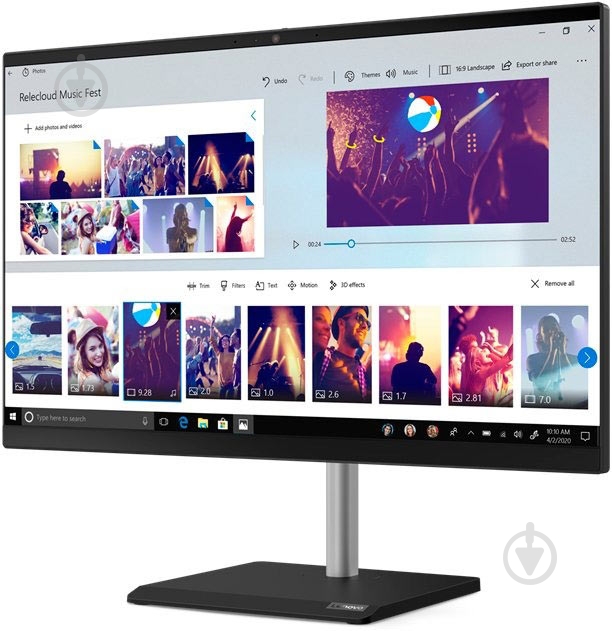 Моноблок Lenovo V50a-24 23,8 (11FJ0078RU) black - фото 2 Моноблок Lenovo V50a-24 23,8 (11FJ0078RU) black - фото 2