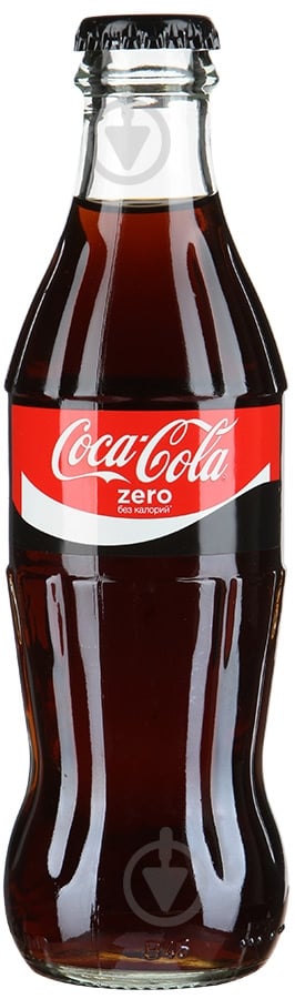 Безалкогольный напиток Coca-Cola Zero 0,25 л - фото 1