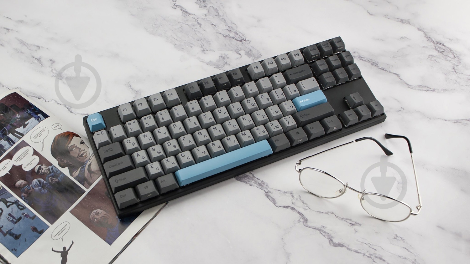Клавиатура Varmilo MA87M V2 Moonlight EC Daisy V2 (A33A023A8A3A06A007) grey - фото 9 Клавиатура Varmilo MA87M V2 Moonlight EC Daisy V2 (A33A023A8A3A06A007) grey - фото 9