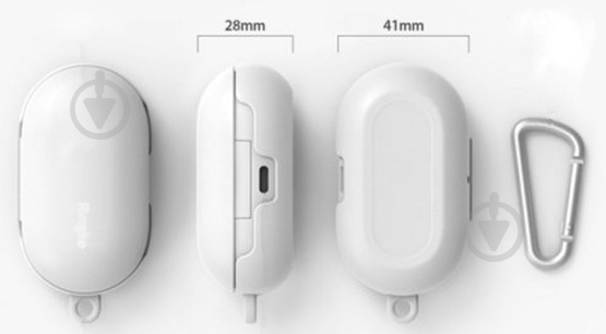 Чехол для наушников Ringke Galaxy Buds white RCS4612 - фото 5 Чехол для наушников Ringke Galaxy Buds white RCS4612 - фото 5