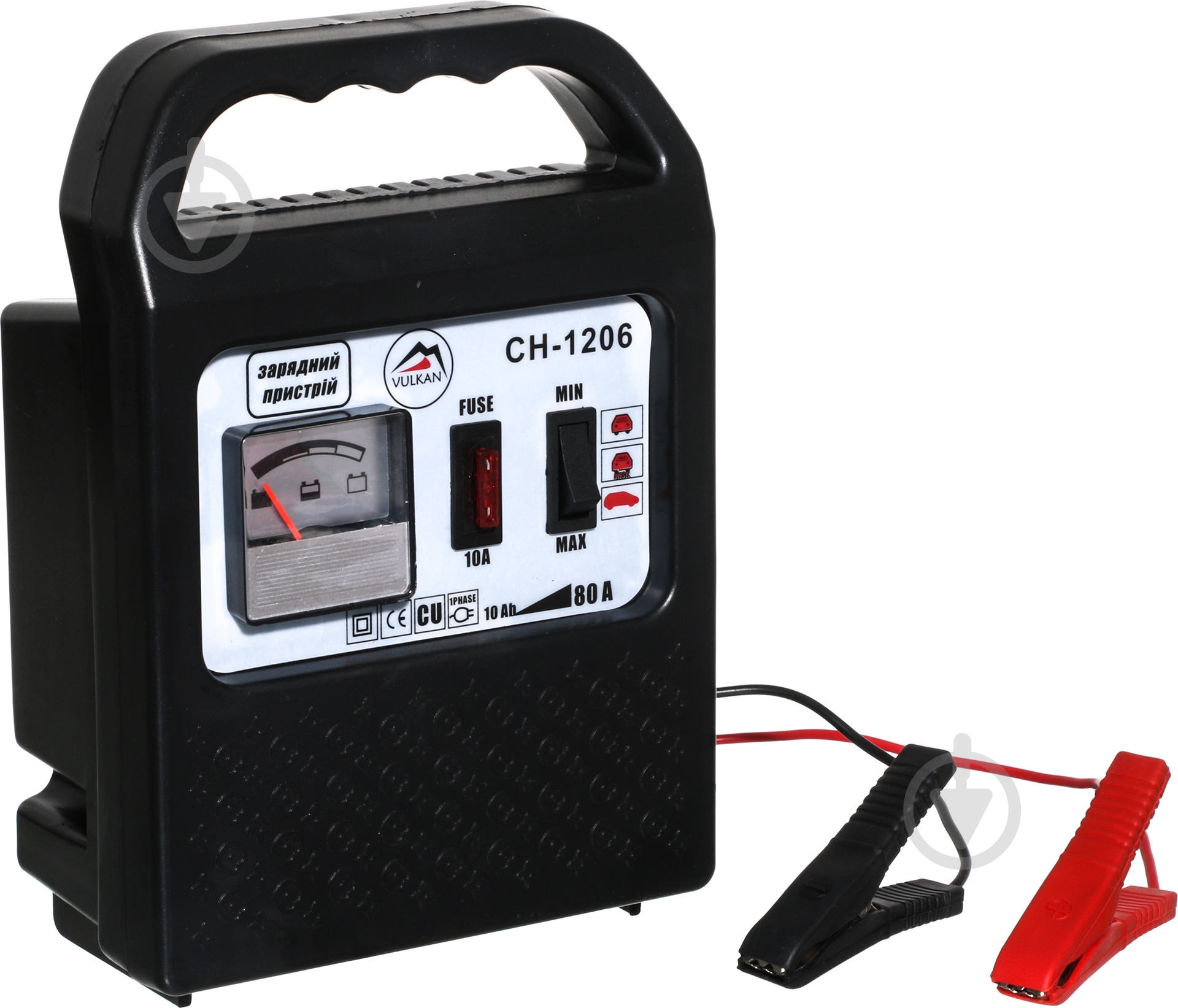 Автомобильное зарядное устройство Vulkan CH1206 (30944) 6 А 120 А/год (30944) - фото 1