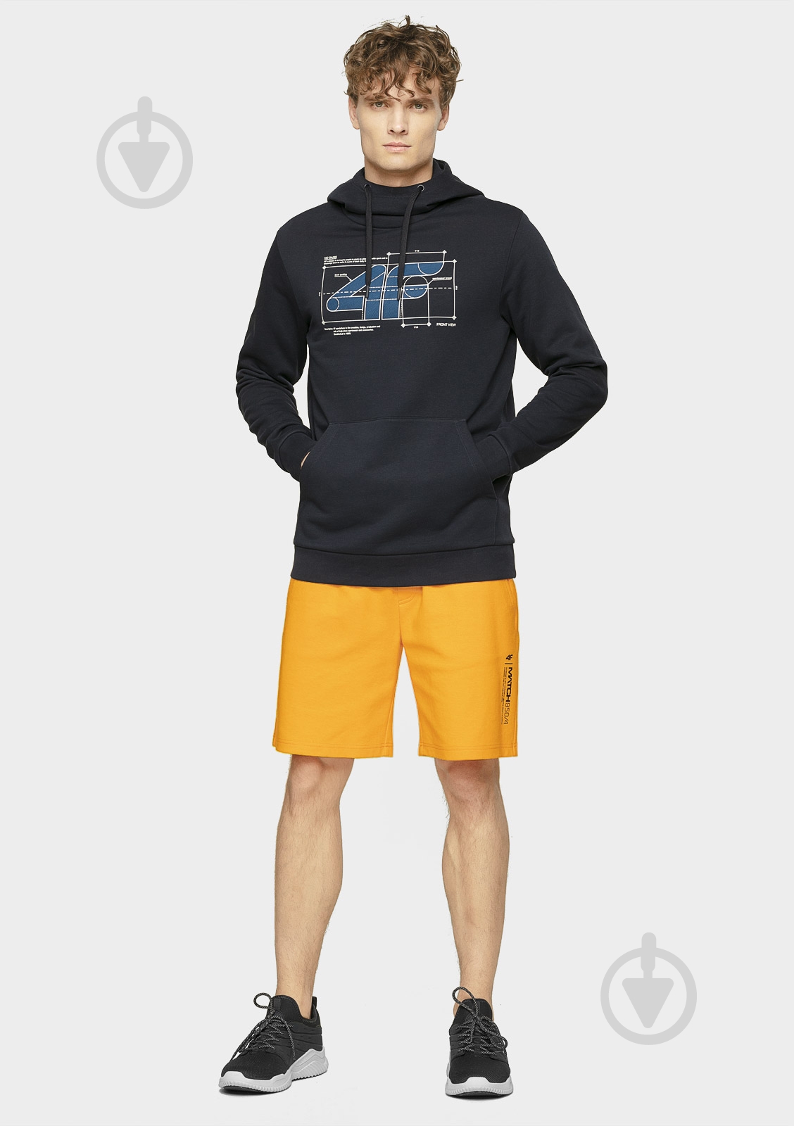 Джемпер 4F D4L20-BLM217-30S р. L синий - фото 2 Джемпер 4F D4L20-BLM217-30S р. L синий - фото 2