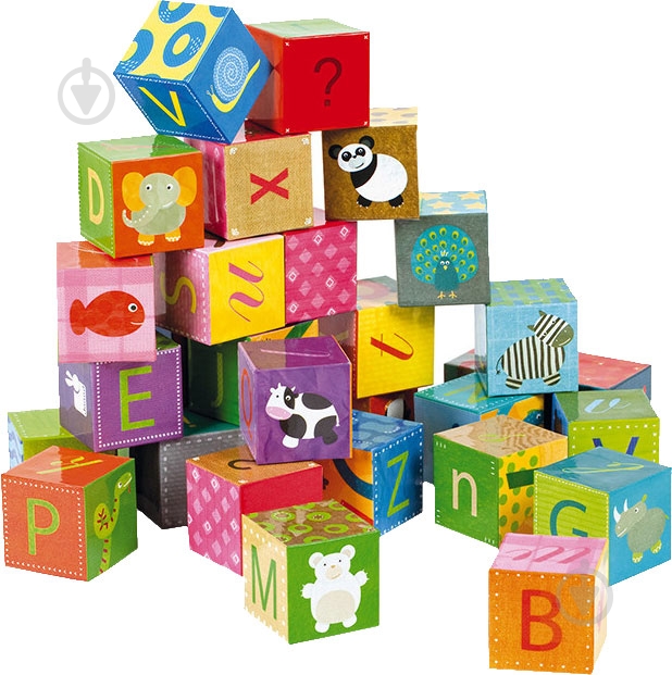 Набор кубиков Janod Алфавит - фото 2