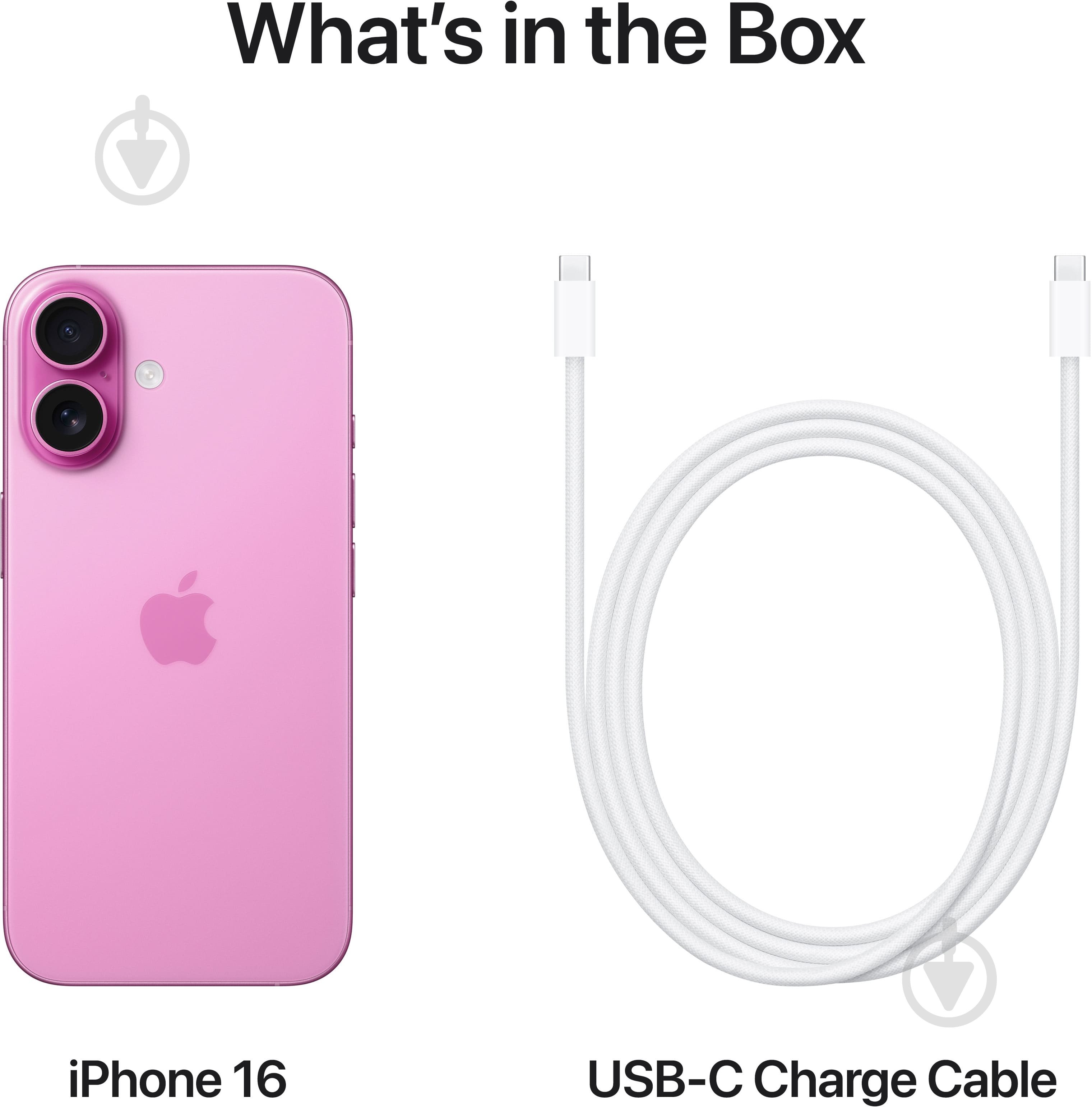 Смартфон Apple IPhone 16 128GB pink (MYEA3SX/A) - фото 9