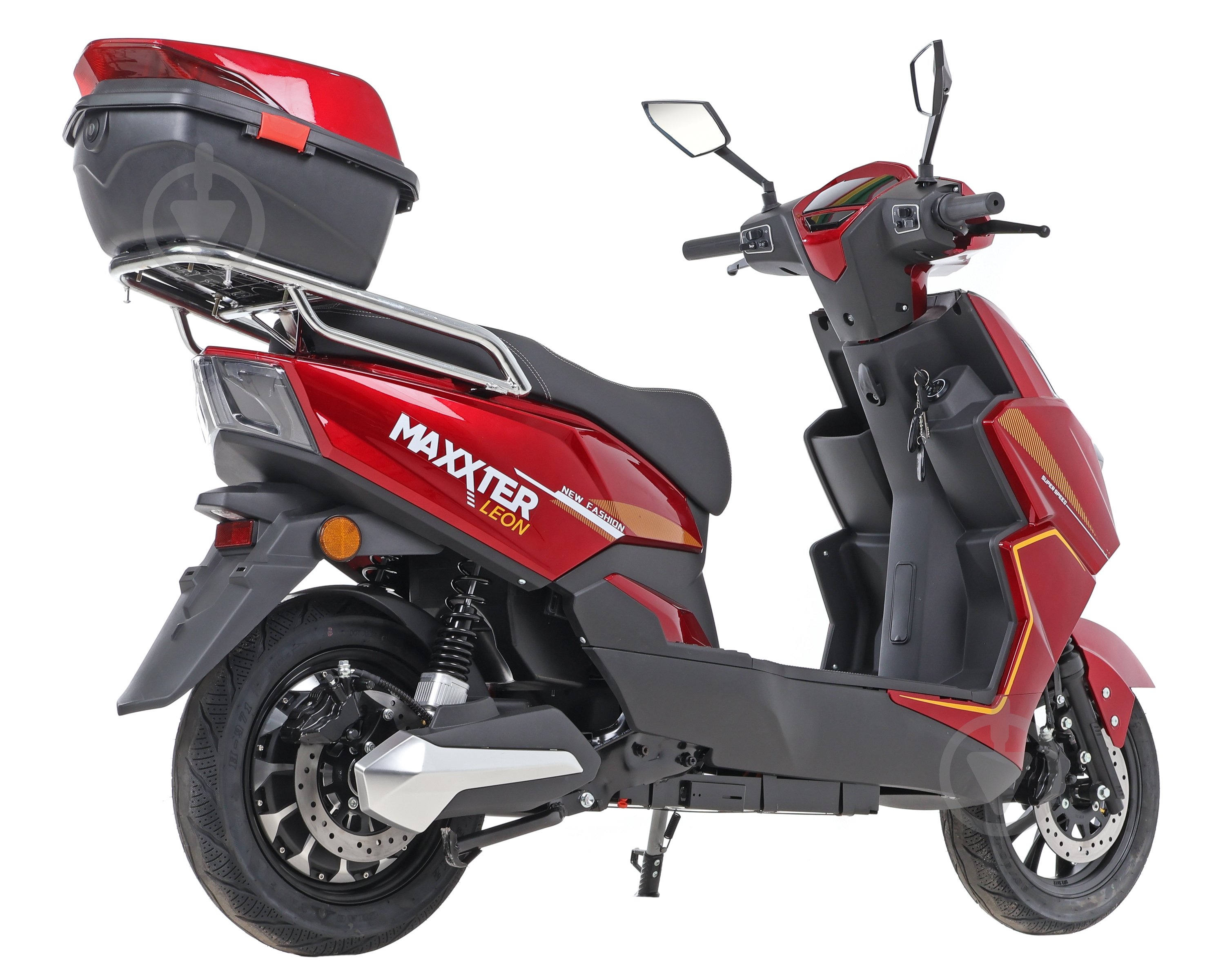 Електроскутер Maxxter LEON (Red) 2500 Вт - фото 2
