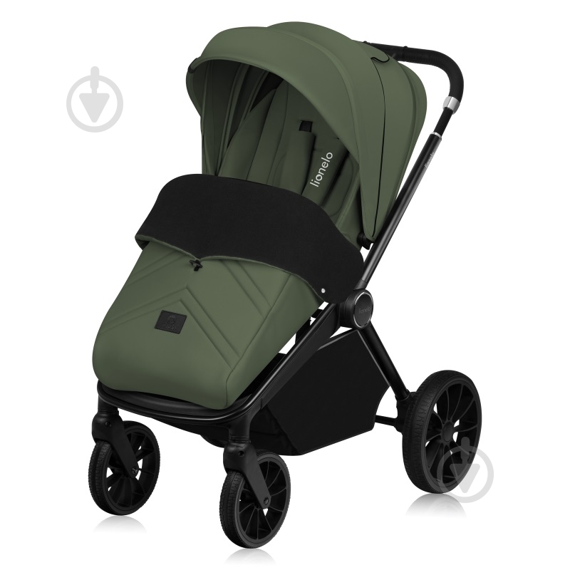 Коляска 3 в 1 Lionelo MIKA PLUS 3IN1 GREEN OLIVE - фото 4 Коляска 3 в 1 Lionelo MIKA PLUS 3IN1 GREEN OLIVE - фото 4